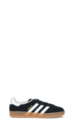 ADIDAS GAZELLE Sneaker donna nera e bianca in suede