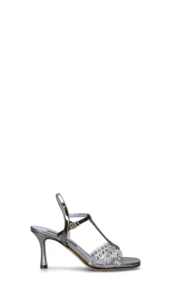 ALBANO Sandalo nero in pelle