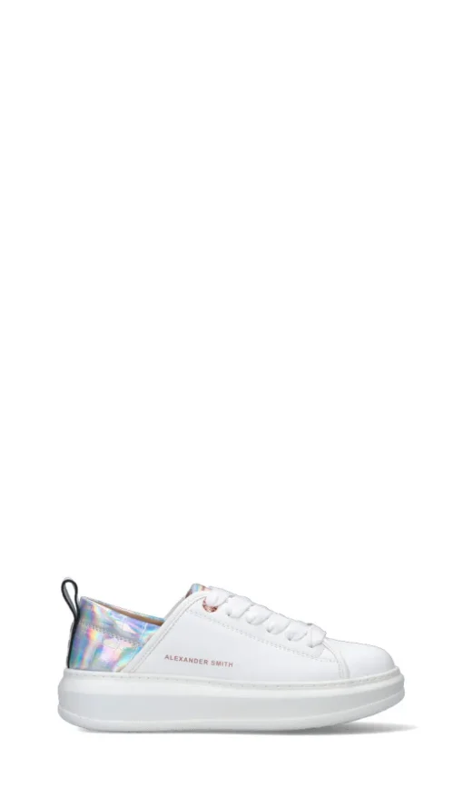ALEXANDER SMITH Sneaker donna bianca/argento