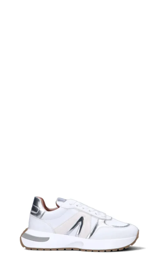 ALEXANDER SMITH Sneaker donna bianca/argento