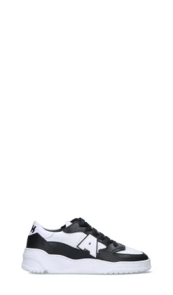 AMWH Sneaker donna bianca/nera in pelle