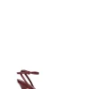 AREZZO Sandalo donna bordeaux in pelle