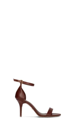 AREZZO Sandalo donna marrone in pelle