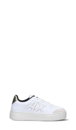ARMANI EXCHANGE Sneaker donna bianca/oro in pelle