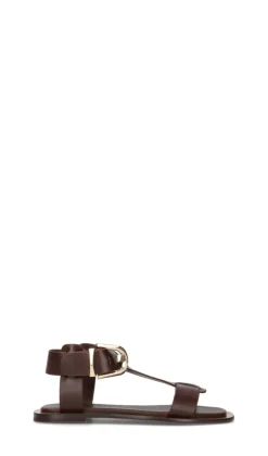 BIBI LOU Sandalo donna marrone in pelle