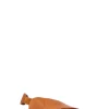BUENO Zeppa donna arancione in pelle