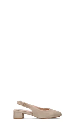 CONFORT Slingback donna grigia in suede