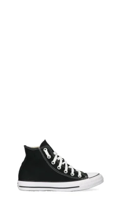 CONVERSE Sneaker alta donna nera in tessuto