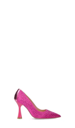 COUTURE Decollete donna rosa in pelle
