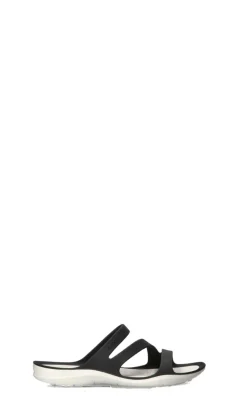 CROCS Ciabatta donna nera/bianca