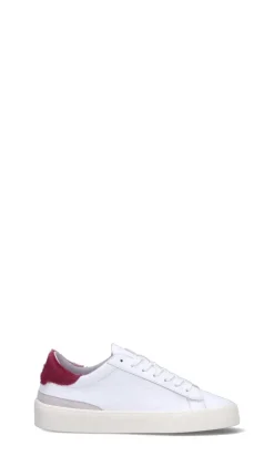 D.A.T.E. Sneaker donna bianca/magenta in pelle
