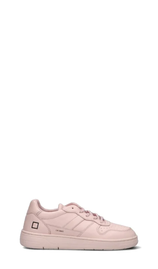 D.A.T.E. Sneaker donna rosa in pelle