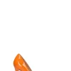 ENZO DI MARTINO Décolleté donna arancio in pelle