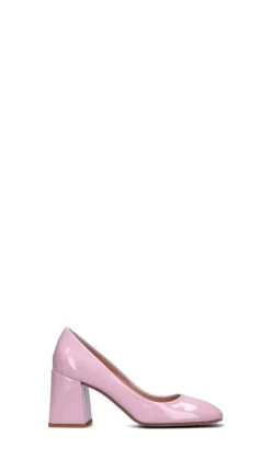 ENZO DI MARTINO Decollete donna rosa in pelle