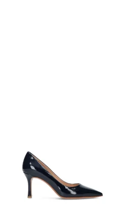 ENZO DI MARTINO Decollete donna blu in pelle