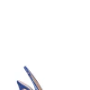 ENZO DI MARTINO Slingback donna blu in pelle