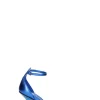 EXE Sandalo donna blu in pelle
