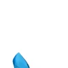 FRICKY Decollete donna azzurra
