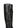 FRICKY Stivale donna nero in pelle