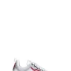 GAeLLE Sneaker donna bianca/argento/fucsia