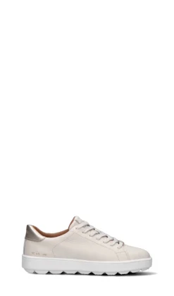 GEOX Sneaker donna panna in pelle