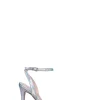 GIANMARCO F Sandalo donna argento in pelle