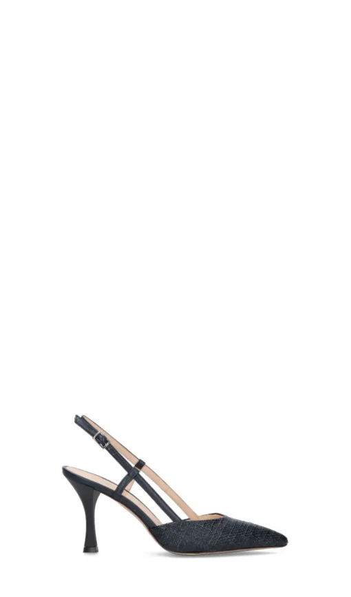 GIANMARCO F Slingback donna blu in pelle