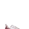 GIO+ Sneaker donna bianca/rosa in pelle