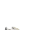 GOLDEN GOOSE - RUNNING SOLE Sneaker donna argento in pelle
