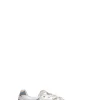 GOLDEN GOOSE Sneaker donna bianca/argento in pelle