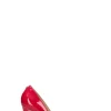 GUESS Decollete donna rossa in pelle