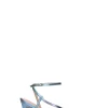 GUESS Sandalo donna azzurro in pelle