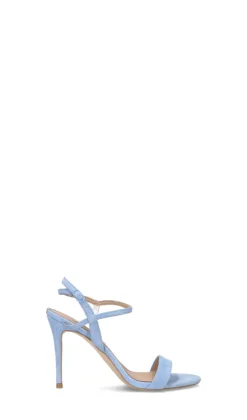 GUESS Sandalo donna azzurro in suede