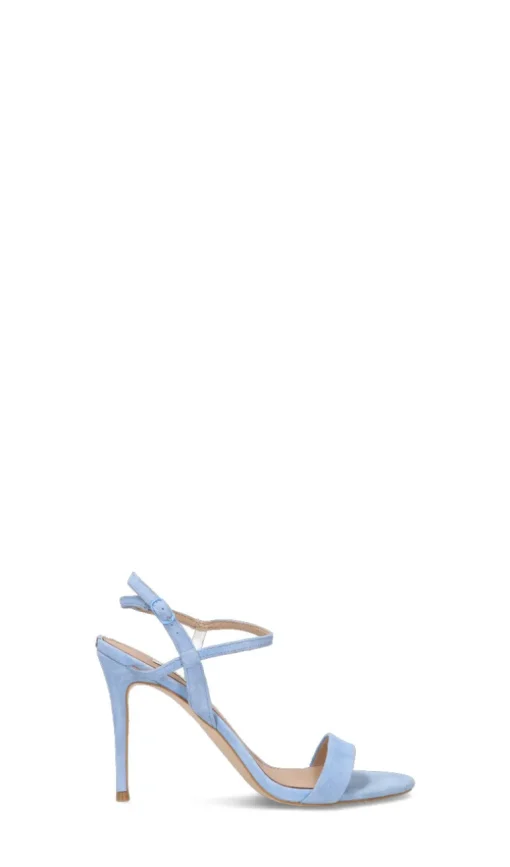 GUESS Sandalo donna azzurro in suede