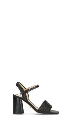 GUESS Sandalo donna nero in pelle