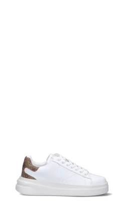 GUESS Sneaker donna bianca/beige in pelle