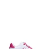 GUESS Sneaker donna bianca/fucsia in pelle
