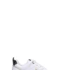 GUESS Sneaker donna bianca, nera e oro