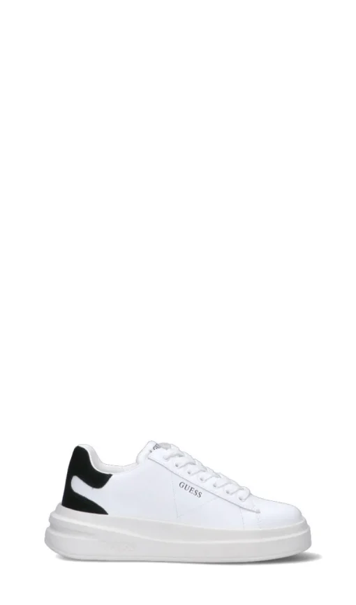 GUESS Sneaker donna biancanera in pelle
