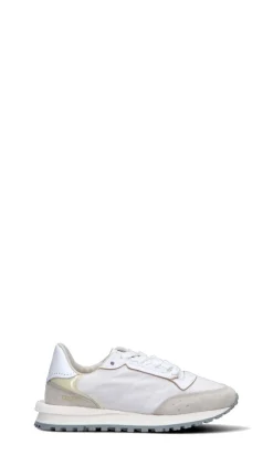 HIDNANDER Sneaker donna bianca/beige in suede