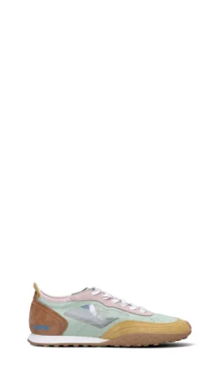 HOFF Sneaker donna acquamarina/marrone/gialla/rosa in suede