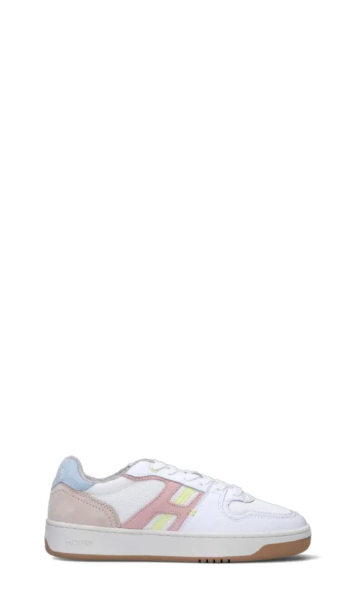 HOFF Sneaker donna bianca/rosa in pelle
