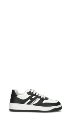 HOGAN - H630 Sneaker donna nera/bianca in pelle