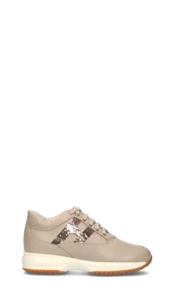 HOGAN - INTERACTIVE Sneaker donna zenzero in pelle