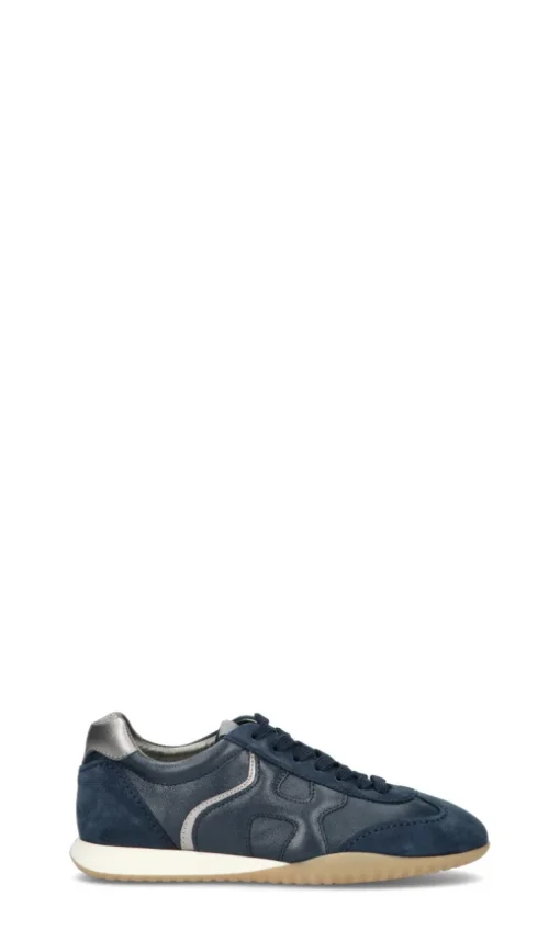 HOGAN Sneaker donna blu in pelle