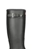 HUNTER Stivale gomma donna nero