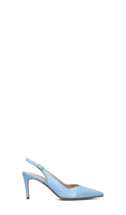 LARA MAY Slingback donna azzurra in pelle