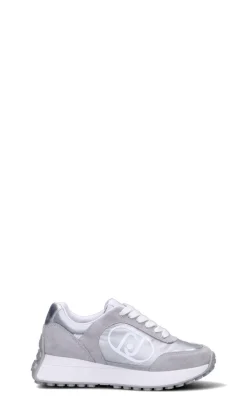 LIU JO Sneaker donna argento in suede