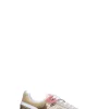 LIU JO Sneaker donna beige/bianca/oro/salmone in suede