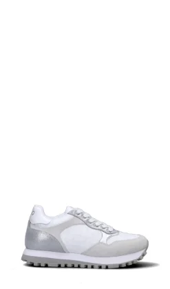 LIU JO Sneaker donna bianca/grigia in suede